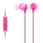 SONY - Kopfhörer InEar 1.2m 100dB 3Größen Fernbed. Mikro pink