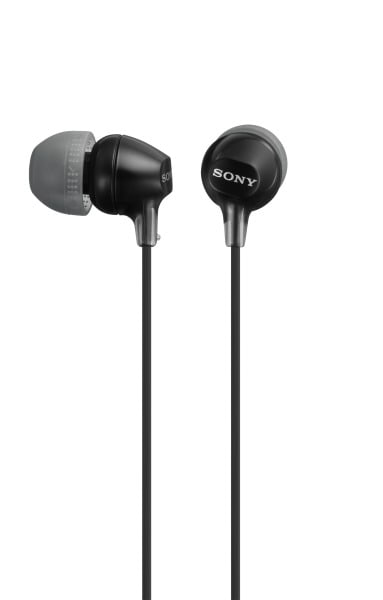SONY - Kopfhörer InEar 1.2m 100dB 3Größen schwarz