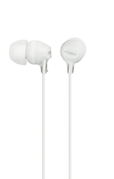 SONY - Kopfhörer InEar 1.2m 100dB 3Größen weiss