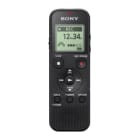 SONY - Diktiergerät Digital 4GB MP3 USB Mikro SD schwarz