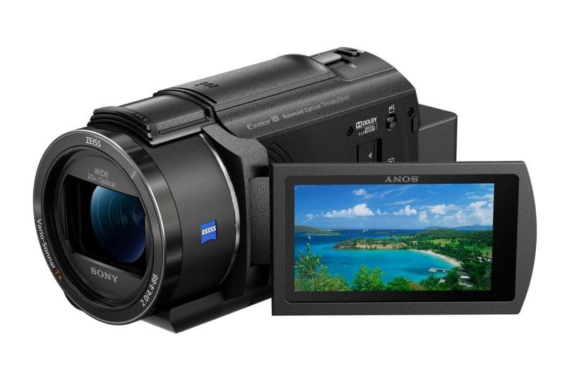 SONY - Camcorder 4K UHD 8.29MP 3''LCD HDMI USB CMOS sw
