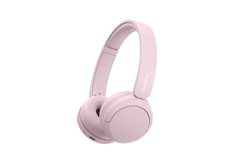 SONY - Kopfhörer Bügel kabellos 30mm BT 5.2 DSEE Frspr Mikro USB rosa