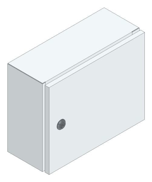 MEHLER - kompakter Wandschrank Kleinformat IP66 B380xH300xT155mm