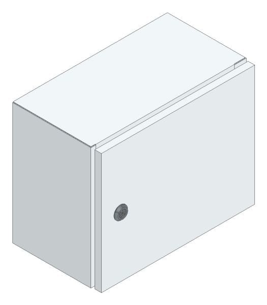 MEHLER - kompakter Wandschrank Kleinformat IP66 B380xH300xT210mm