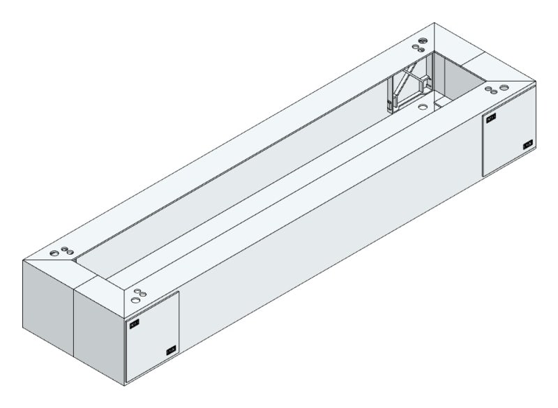MEHLER - Sockel 100mm Breite C