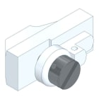 MEHLER - Schubklemme mit Schraube plombierbar f. Blende