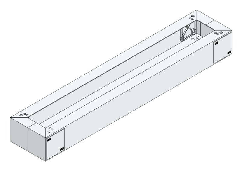 MEHLER - Sockel 100mm Breite D