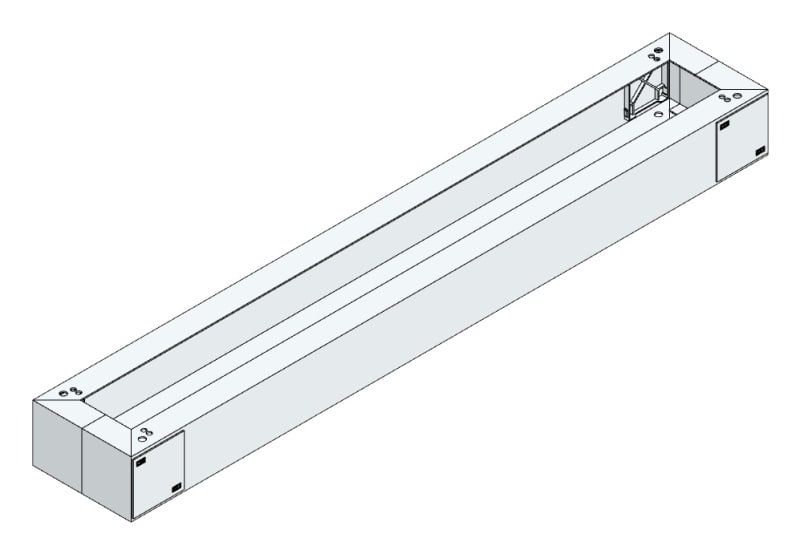 MEHLER - Sockel 100mm Breite E