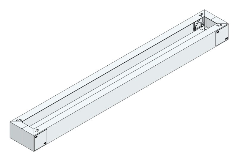 MEHLER - Sockel 100mm Breite F
