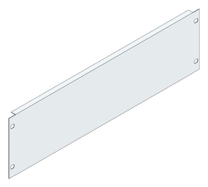 MEHLER - 19'' Blindpaneel, 3HE