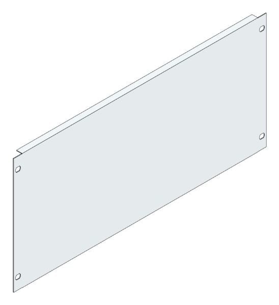 MEHLER - 19'' Blindpaneel, 5HE