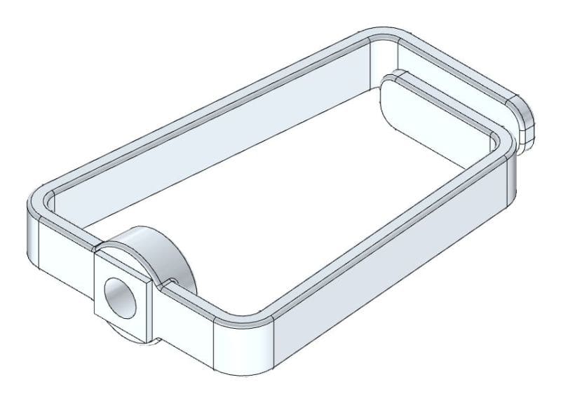 MEHLER - 10 Stk. Kabelrangierbügel Kunststoff Außenmasse B43 x H60mm