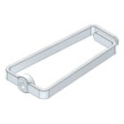 MEHLER - 10 Stk. Kabelrangierbügel Kunststoff Außenmasse B43 x H90mm