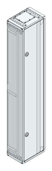 MEHLER - AP-Wandverteiler ohne RW, +Tür außen B360xH1840xT250mm