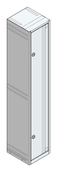 MEHLER - Standverteiler leicht, m.Tür o RW IP30,außen B370xH2050xT400mm