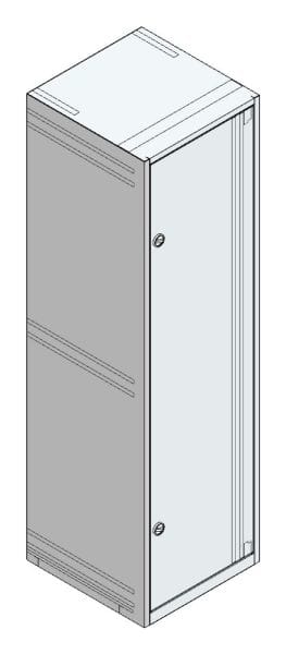 MEHLER - Standverteiler leicht m.Tür o. RW IP30,außen B585xH2050xT600mm