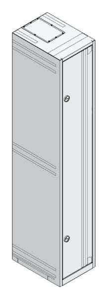 MEHLER - Standverteiler leicht m. RW,Kl II IP30,außen B380xH2050xT500
