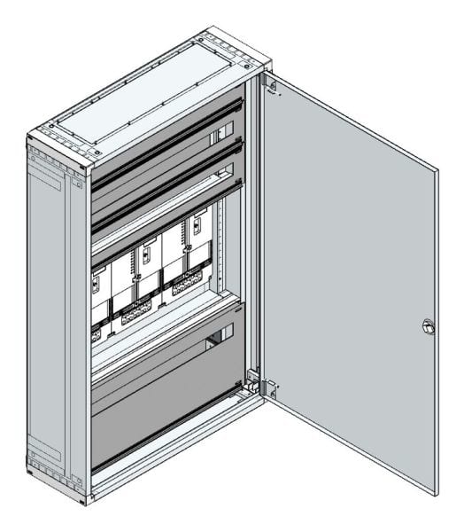 MEHLER - AP Zählerverteiler+RW Kärnten für TN-Netz, außen B775xH1215xT250mm