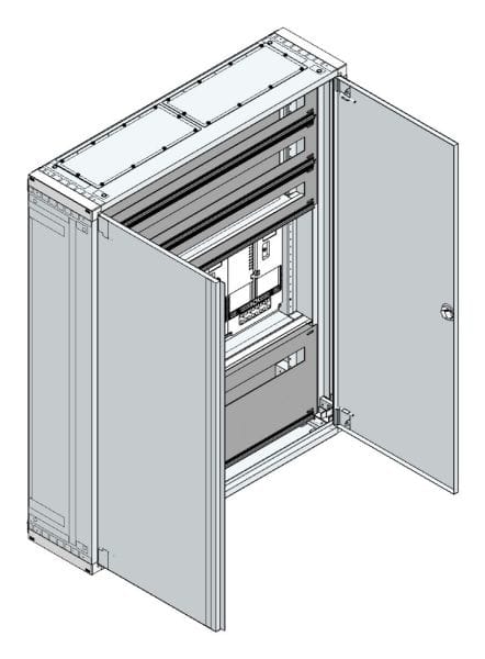 MEHLER - AP Zählerverteiler+RW OÖ, Salzburg für TN-Netz, außen B985xH1215xT250mm