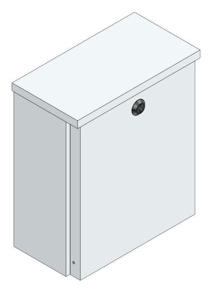 MEHLER - AP-Antennenverteiler f. IP43 außen B300xH350xT160mm m. Mont