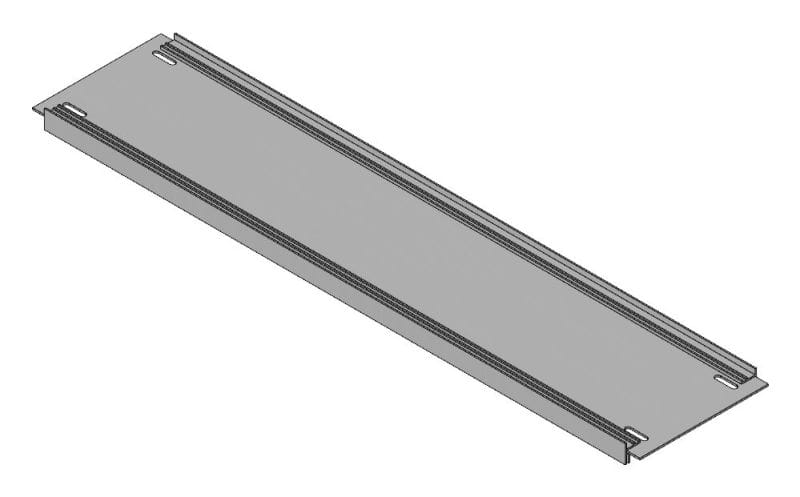 MEHLER - Blende geschlossen,Breite C Kunststoff,B690xH150mm