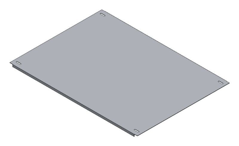 MEHLER - Blende geschlossen,Breite C Metall,B690xH500mm