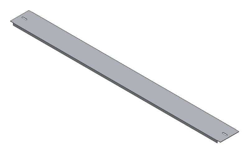 MEHLER - Blende geschlossen,Breite E Metall,B1110xH100mm