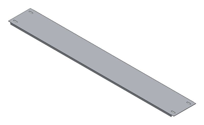 MEHLER - Blende geschlossen,Breite E Metall,B1110xH150mm