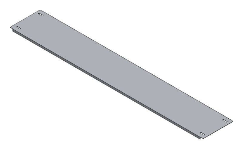 MEHLER - Blende geschlossen,Breite E Metall,B1110xH175mm