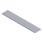 MEHLER - Blende geschlossen,Breite E Metall,B1110xH200mm