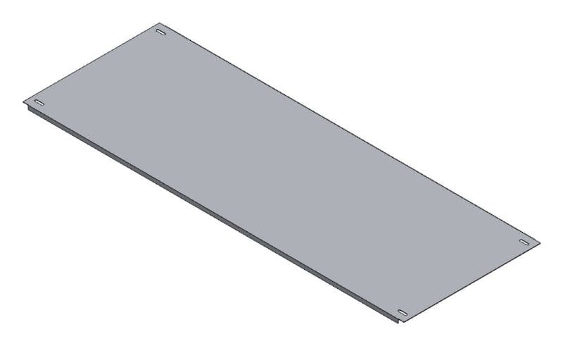 MEHLER - Blende geschlossen,Breite E Metall,B1110xH400mm