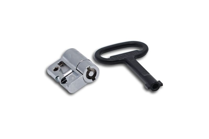 MEHLER - 1/2 Zylinder 5mm, Doppelbart Schließ-Sperrvorrichtung