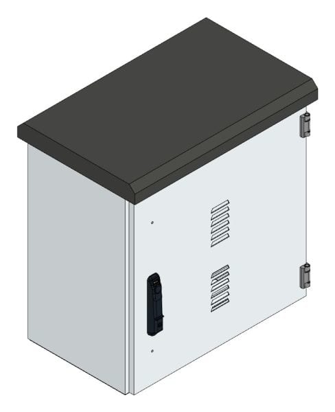 MEHLER - Pumpenverteiler o. EVU, ALU Außen:B600xH600xT360mm