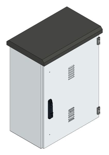 MEHLER - Pumpenverteiler o. EVU, ALU Außen:B600xH800xT360mm