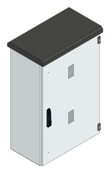 MEHLER - Pumpenverteiler o. EVU, ALU Außen:B650xH1000xT360mm