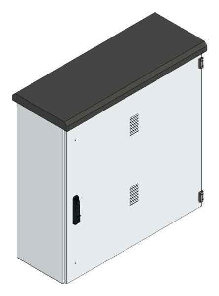 MEHLER - Pumpenverteiler o. EVU, ALU Außen:B1000xH1000xT360mm