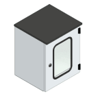MEHLER - Alu Steuersäule +Innentüre+MO Außen.B400xH500xT350mm