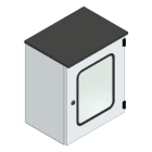 MEHLER - Alu Steuersäule +Innentüre+MO Außen.B500xH600xT350mm