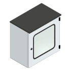 MEHLER - Alu Steuersäule +Innentüre+MO Außen.B600xH600xT350mm
