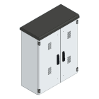 MEHLER - Pumpenverteiler +EVU-Teil, ALU Außen: B800xH1000xT360mm