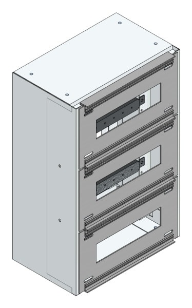 MEHLER - Masken-Sicherungsvert.,o RW. f. Kanalm.vorne Nischenm. B300xH460