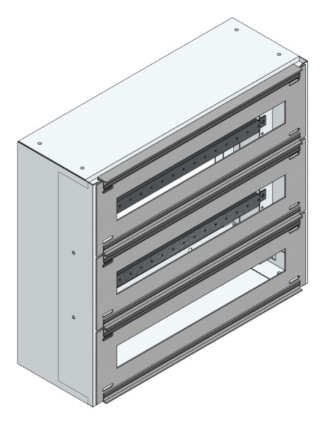 MEHLER - Masken-Sicherungsvert.,o RW. f. Kanalm.vorne Nischenm. B515xH460