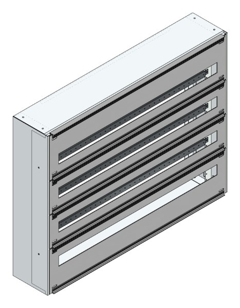 MEHLER - Masken-Sicherungsvert.,o RW. f. Kanalm.vorne Nischenm. B925xH710