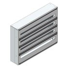MEHLER - Masken-Sicherungsvert.,o RW. f. Kanalm.vorne Nischenm. B925xH710