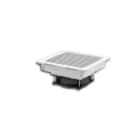 MEHLER - Einbaulüfter, PF 32000, 40dB, IP54 Luftleistung mit Filter 98m³/h, RAL7035