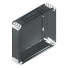 MEHLER - Putzwanne m. Rückwand, komplett außen B586xH528xT150mm