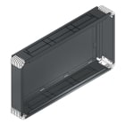 MEHLER - Putzwanne m. Rückwand, komplett außen B996xH528xT150mm