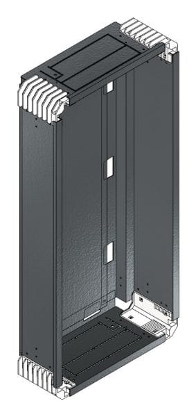 MEHLER - Putzwanne m. Rückwand, komplett außen B371xH778xT150mm