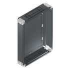 MEHLER - Putzwanne m. Rückwand, komplett außen B586xH778xT150mm