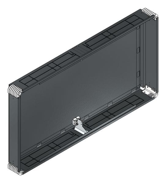 MEHLER - Putzwanne m. Rückwand, komplett außen B1485xH778xT150mm